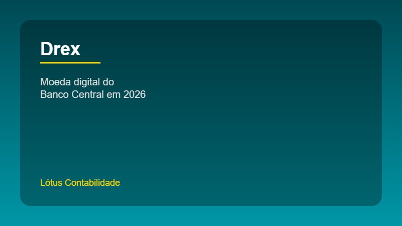Drex: Entenda a moeda digital do Banco Central prevista para 2026